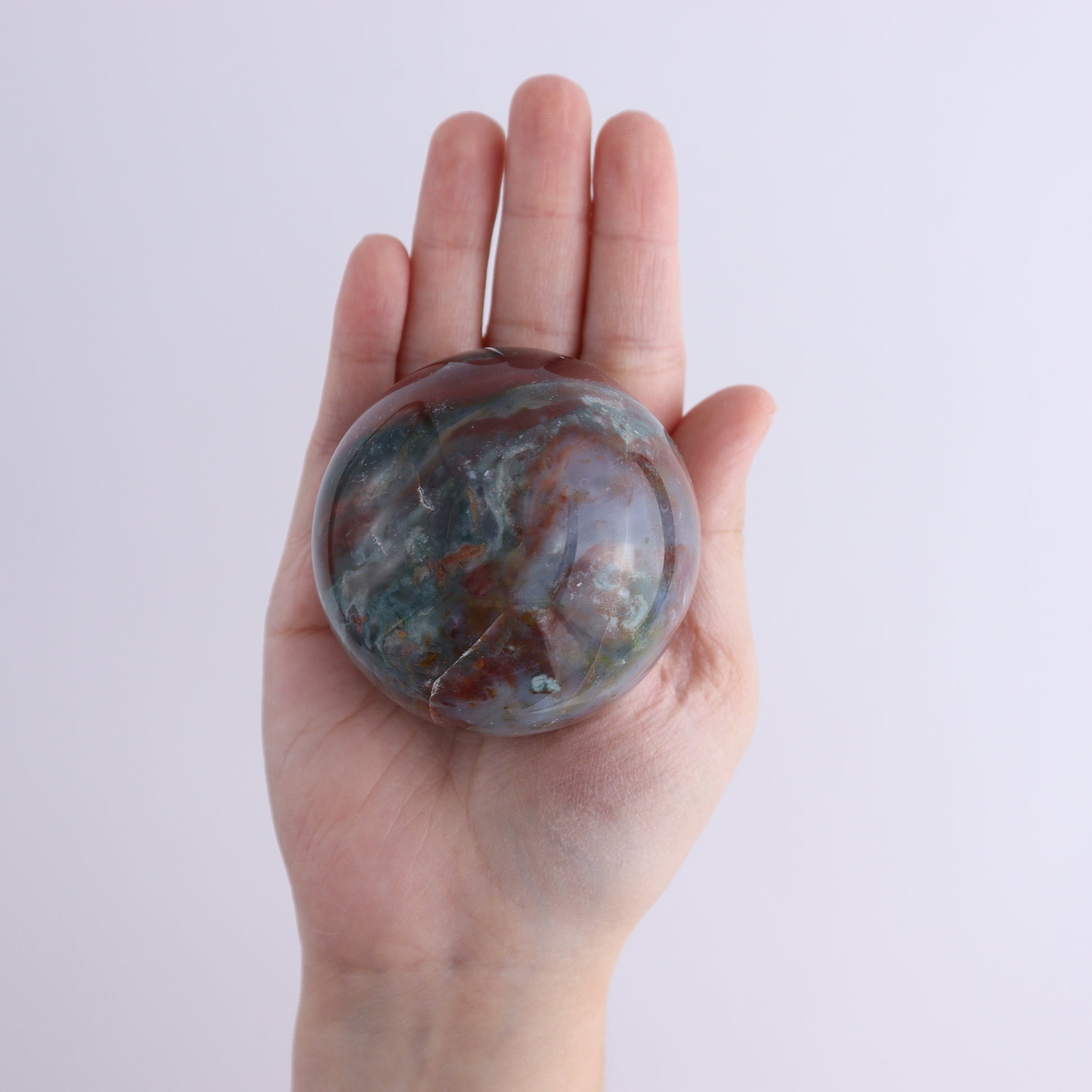 Ocean Jasper Spheres Set of 12 - Expert Wholesale and Supplier of Wholesale Crystals & Bulk Gemstones, ["jasper","Madagascar","Ocean Jasper","Spheres"]