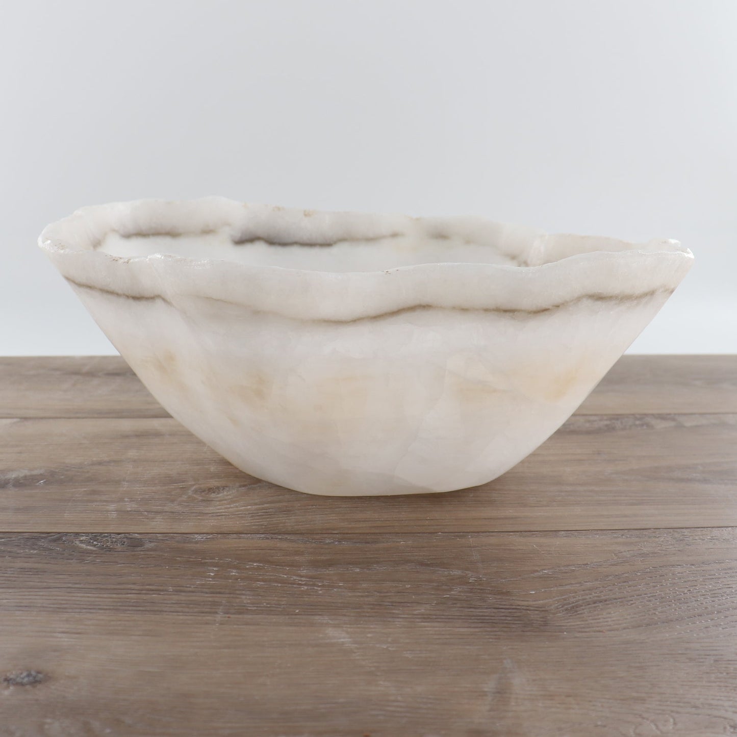 Mexican Onyx/Calcite Bowl 15"