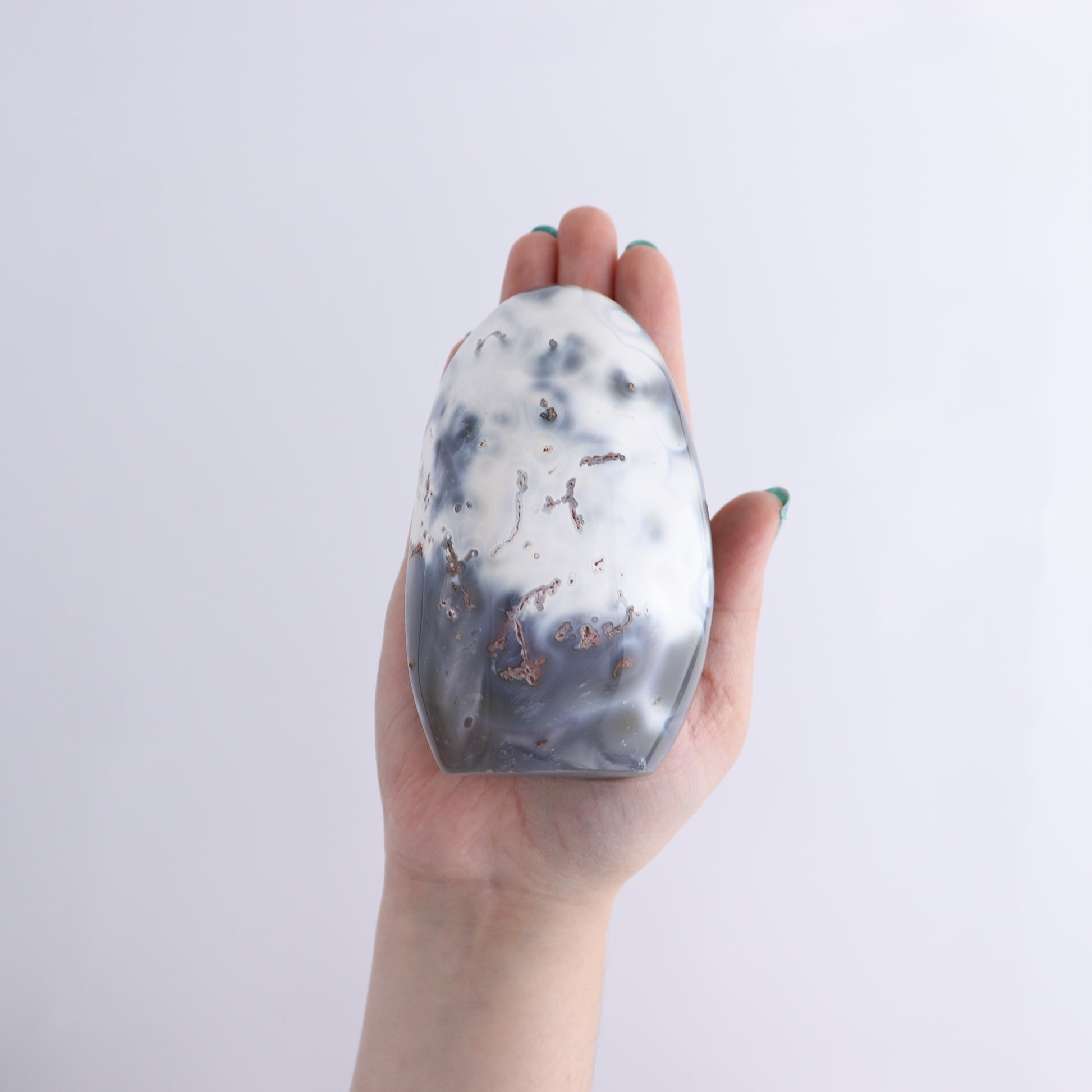 Orca Agate Freeform Set of 5 - Expert Wholesale and Supplier of Wholesale Crystals & Bulk Gemstones, ["Freeforms","Madagascar","Orca Agate"]