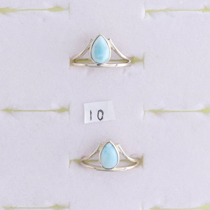 One Larimar Ring - Expert Wholesale and Supplier of Wholesale Crystals & Bulk Gemstones, ["India","Larimar","Ring","sterling silver"]