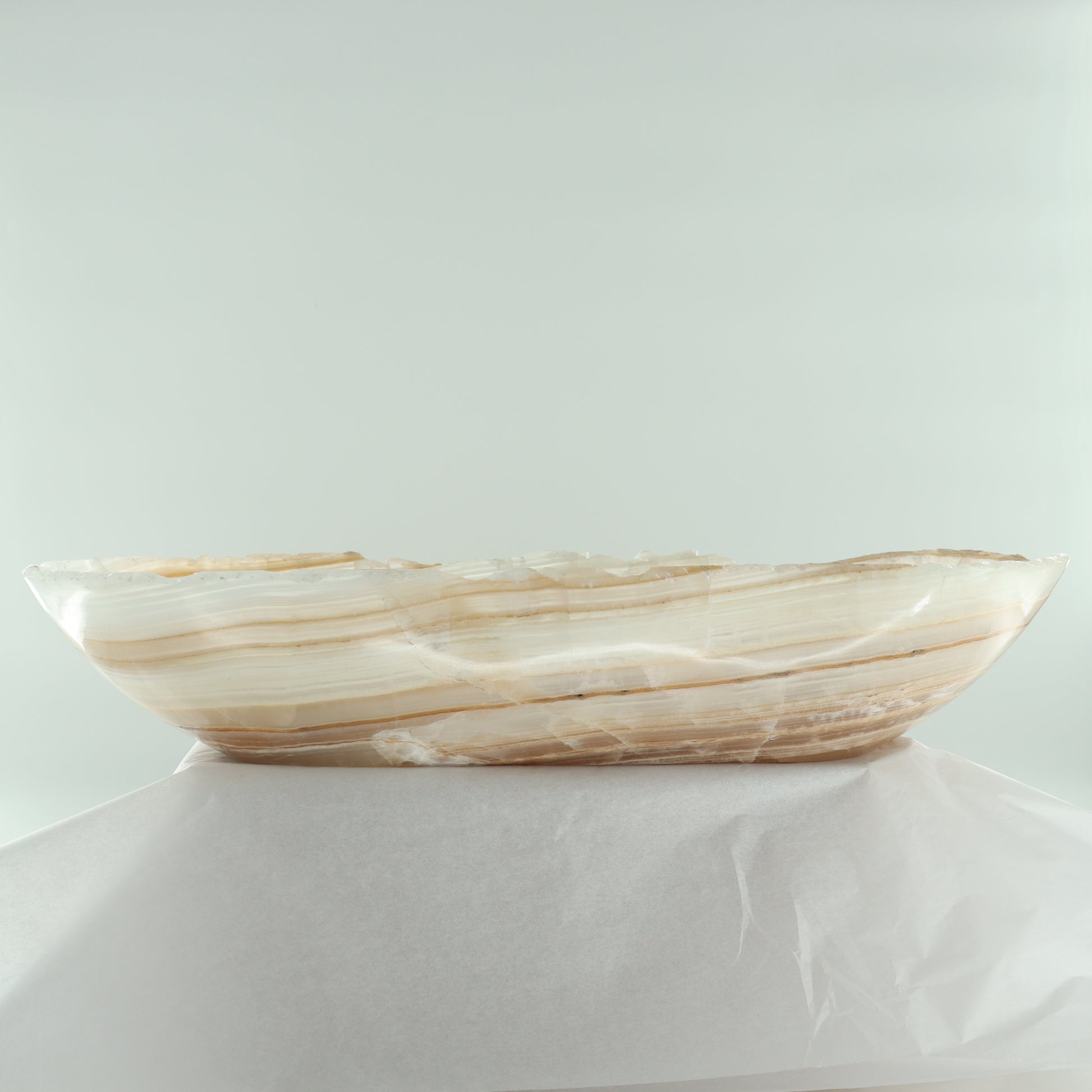 Onyx Canoe Bowl - Expert Wholesale and Supplier of Wholesale Crystals & Bulk Gemstones, ["Bowls","canoe","close_30","Mexico","onyx"]