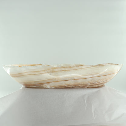 Onyx Canoe Bowl - Expert Wholesale and Supplier of Wholesale Crystals & Bulk Gemstones, ["Bowls","canoe","close_30","Mexico","onyx"]