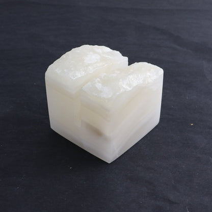 One Card Holder Mexican Onyx/Calcite White