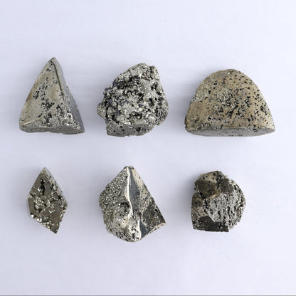 Pyrite Freeforms Set of 6