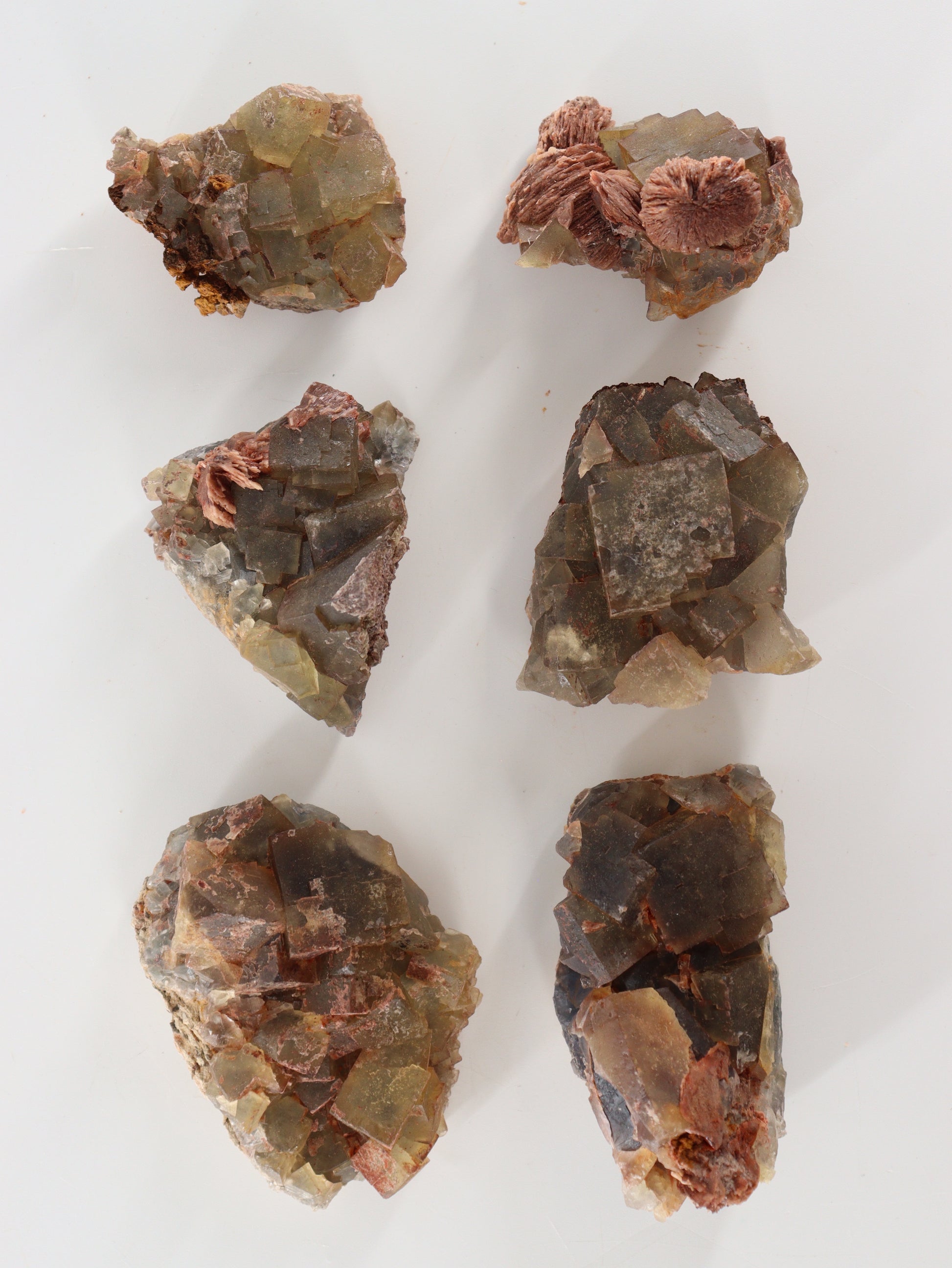 Mixed Moroccan Mineral Flat Set of 6 - Expert Wholesale and Supplier of Wholesale Crystals & Bulk Gemstones, []