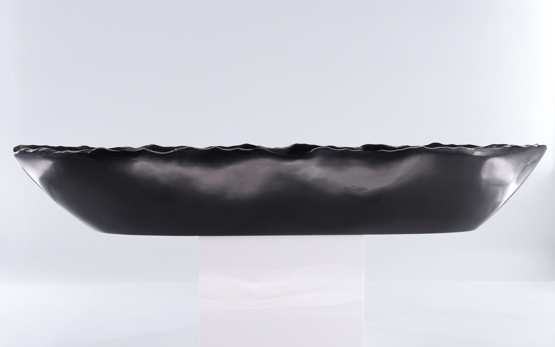 Black Marble Canoe Bowl - Expert Wholesale and Supplier of Wholesale Crystals & Bulk Gemstones, ["Black Marble","Bowls","canoe","Marble","Mexico"]