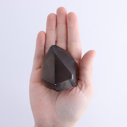 Smoky Quartz Polished Tops Set of 18 - Expert Wholesale and Supplier of Wholesale Crystals & Bulk Gemstones, ["Brazil","close_70","Points","Polished Tip","Quartz","Smoky Quartz"]