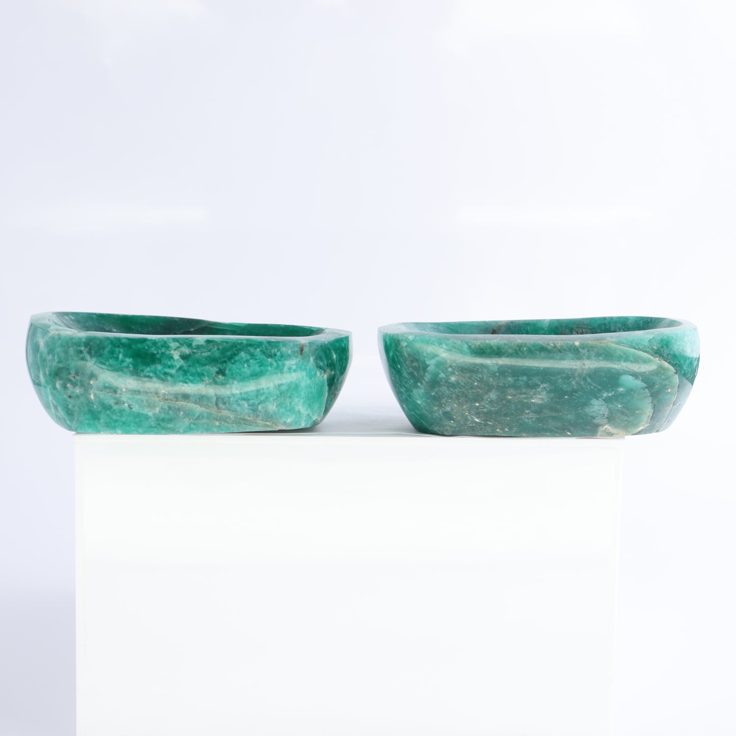 Amazonite Bowls Set of 8 - Expert Wholesale and Supplier of Wholesale Crystals & Bulk Gemstones, ["Amazonite","Bowls","Madagascar"]