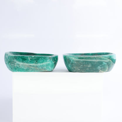 Amazonite Bowls Set of 8 - Expert Wholesale and Supplier of Wholesale Crystals & Bulk Gemstones, ["Amazonite","Bowls","Madagascar"]