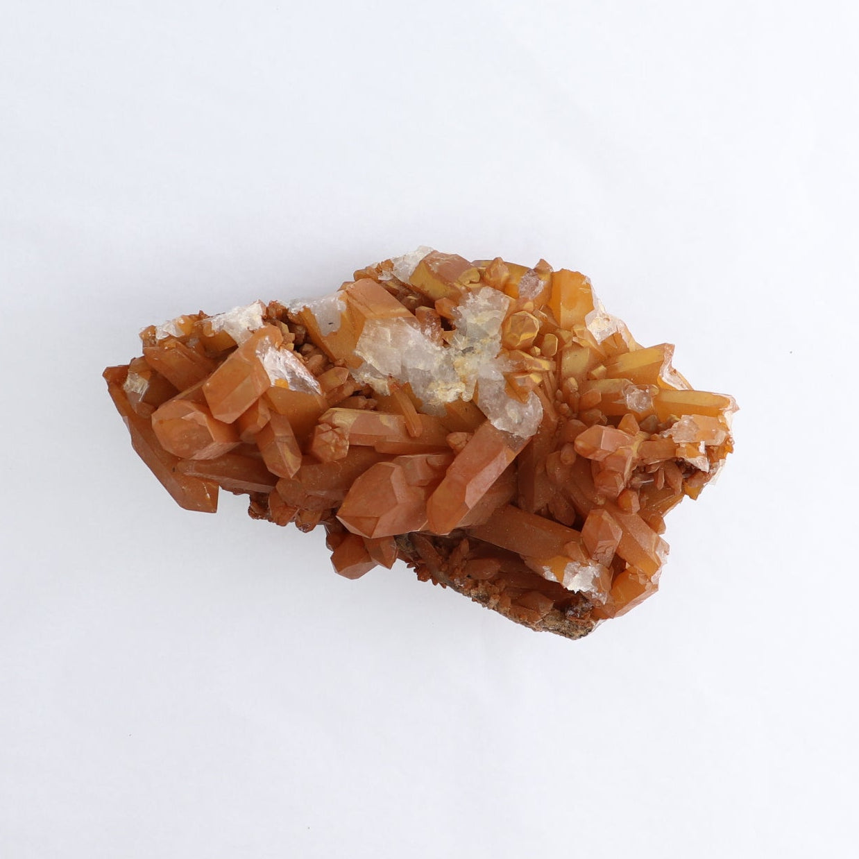 Dark Tangerine Quartz Clusters Set of 5 - Expert Wholesale and Supplier of Wholesale Crystals & Bulk Gemstones, ["Clusters","Quartz","Tangerine Quartz"]