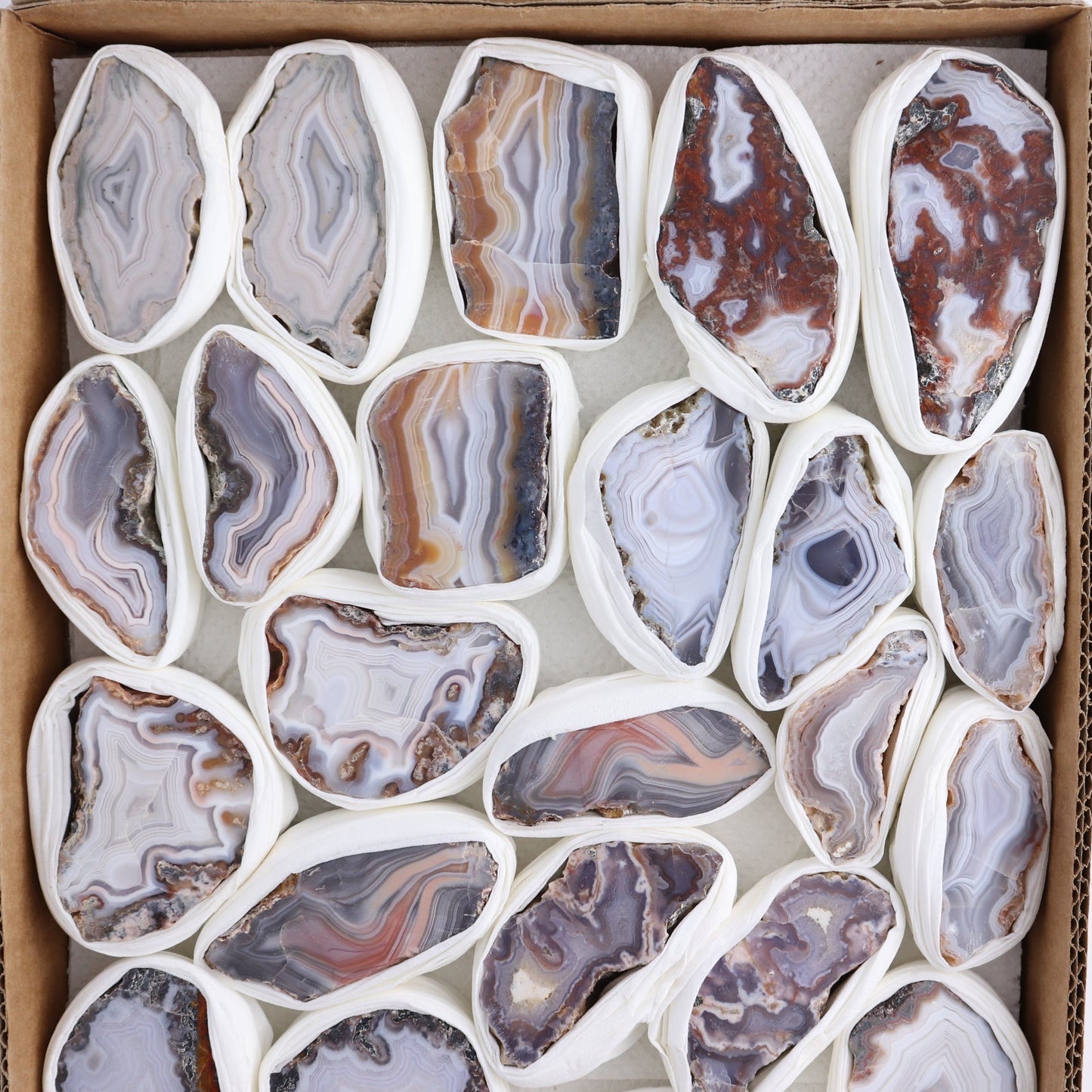Imperfect Polish Agate Flat