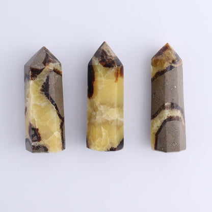 Septarian Towers Set of 9 - Expert Wholesale and Supplier of Wholesale Crystals & Bulk Gemstones, ["Madagascar","Septarian","Towers"]