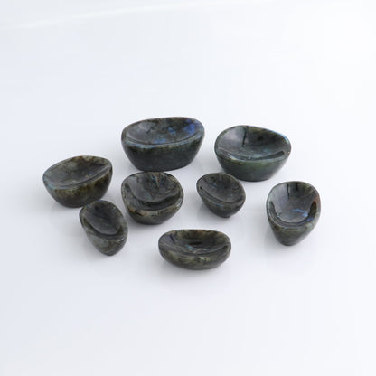 Labradorite Bowls Set of 8