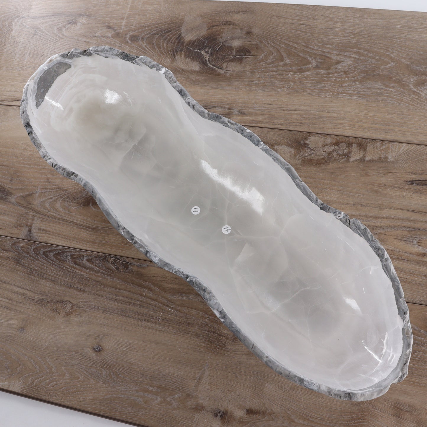Mexican Onyx/Calcite Canoe Bowl - Expert Wholesale and Supplier of Wholesale Crystals & Bulk Gemstones, ["Bowls","Calcite","canoe","Mexico","onyx"]