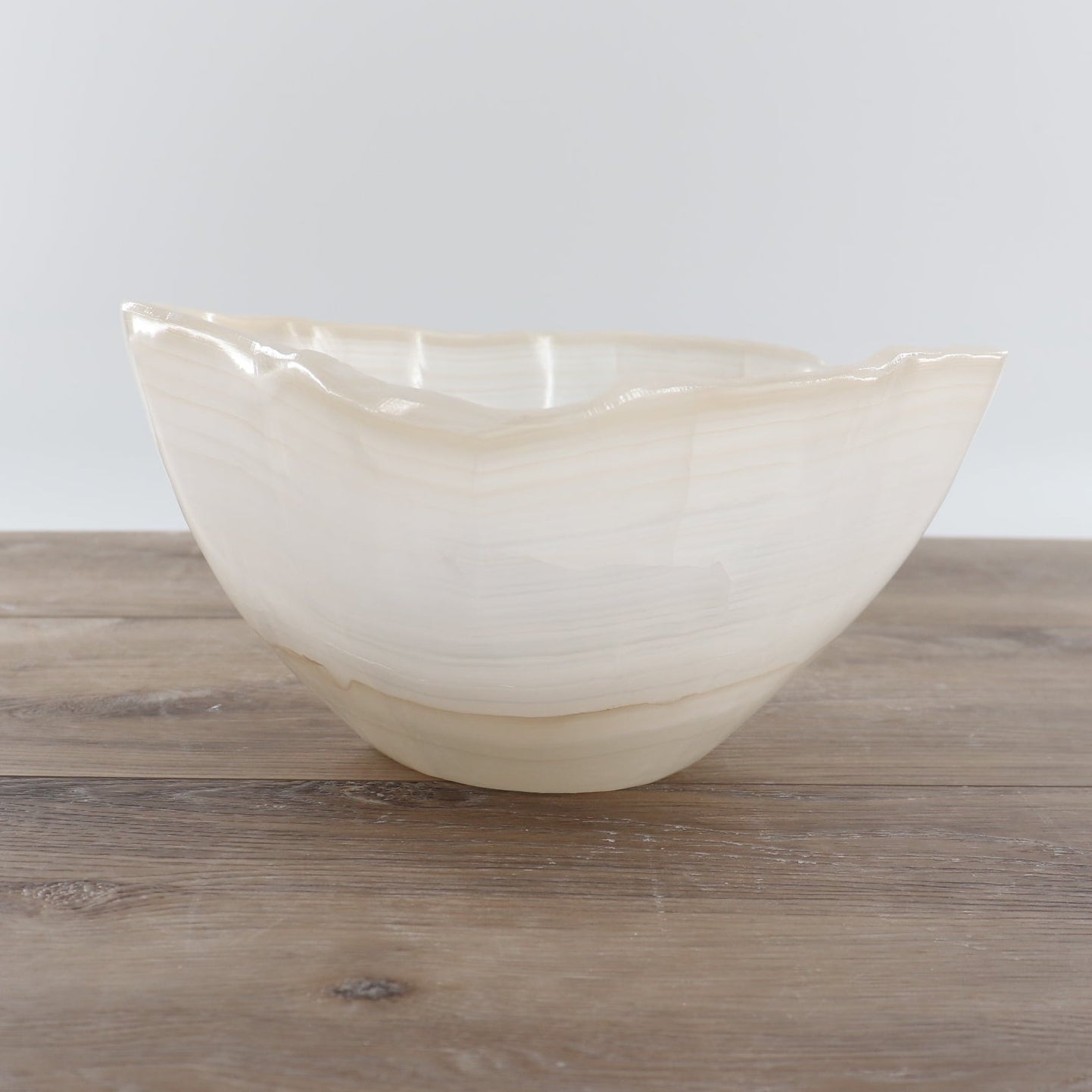 Mexican Onyx/Calcite Bowl 12"