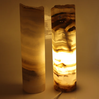 Onyx Lamps Set of 2 - Expert Wholesale and Supplier of Wholesale Crystals & Bulk Gemstones, ["Lamps","Mexico","onyx"]
