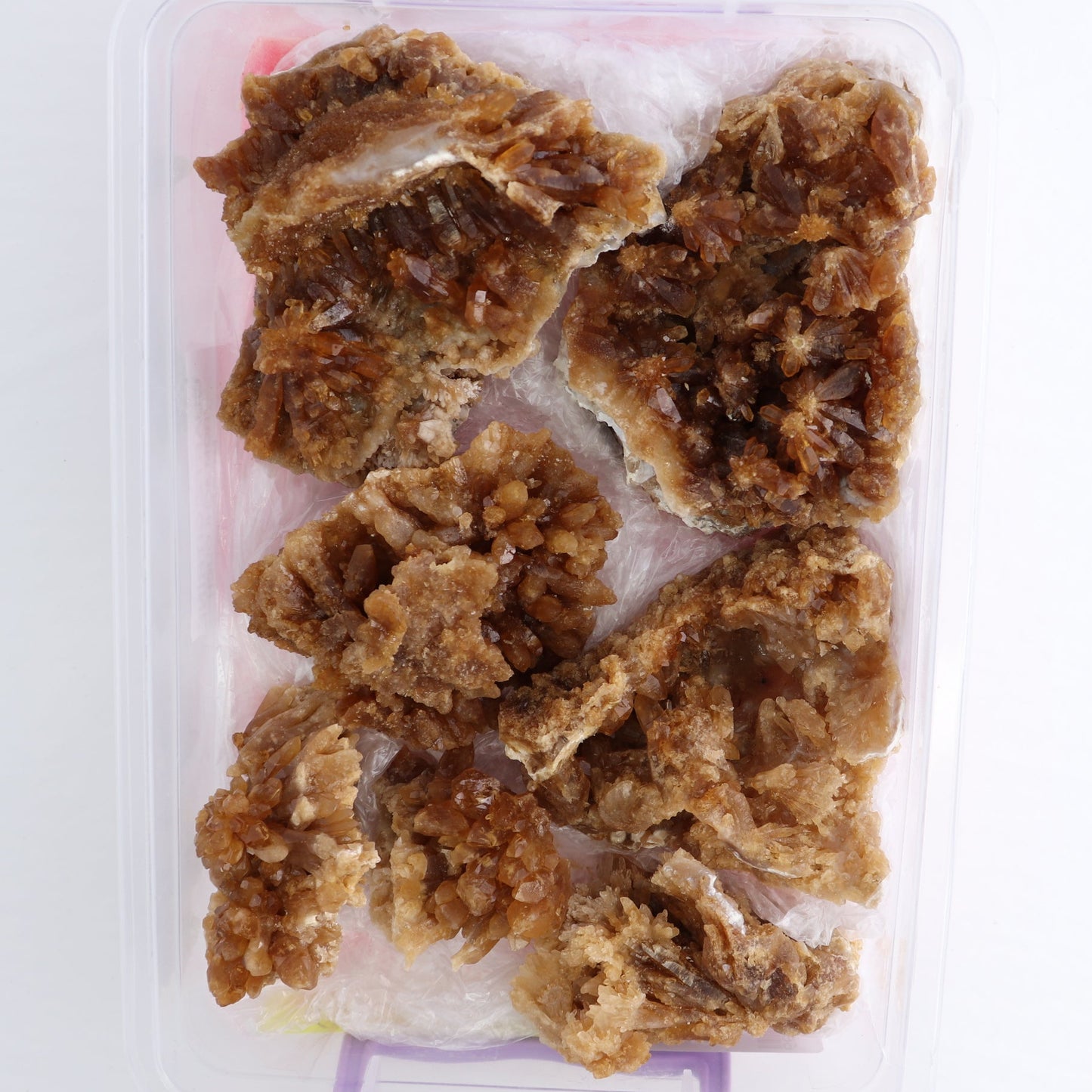 Honey Colored Quartz Flat from Morocco