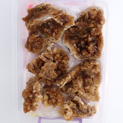 Honey Colored Quartz Flat from Morocco