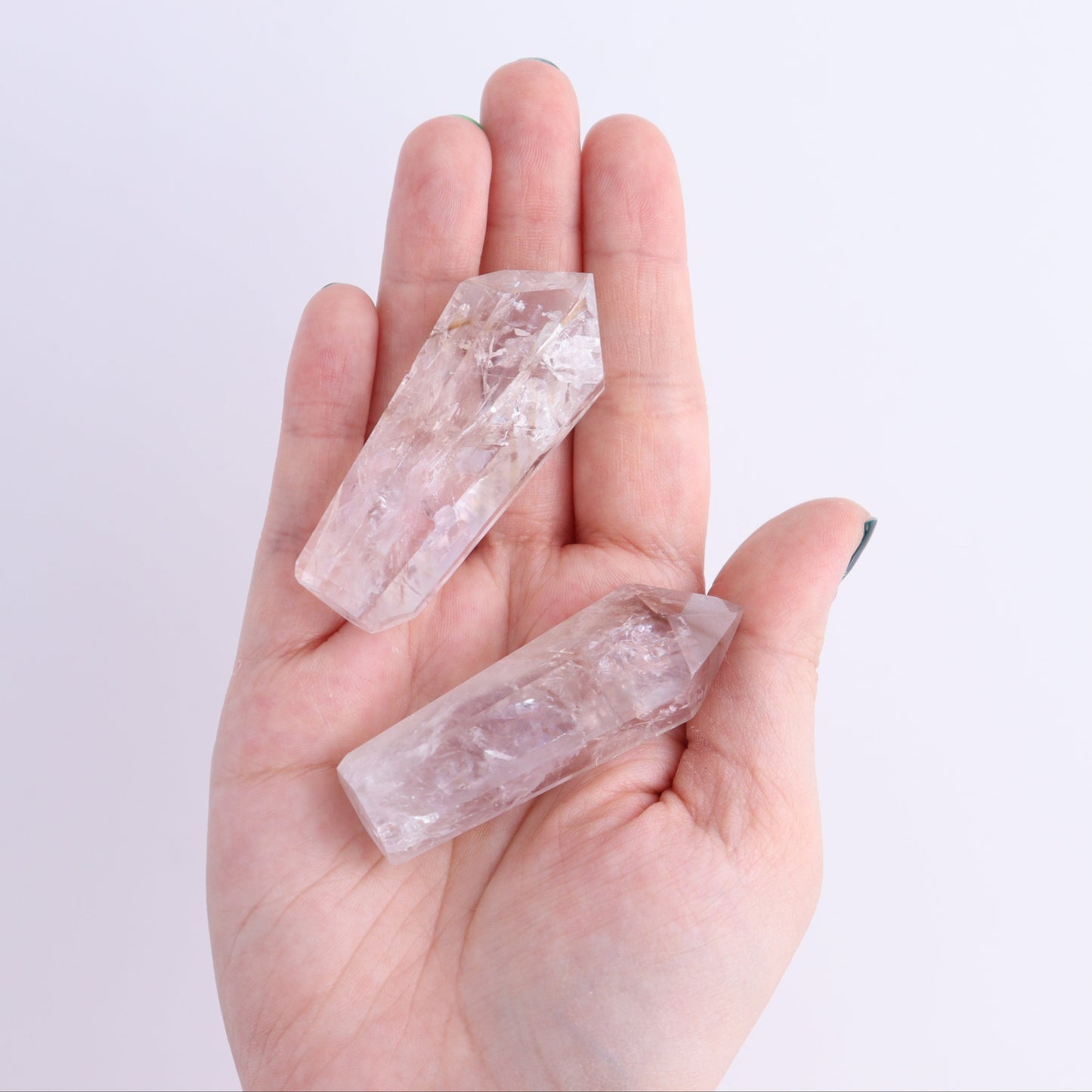 Powellite Amethyst UV Reactive Towers Set of 20 - Expert Wholesale and Supplier of Wholesale Crystals & Bulk Gemstones, ["Amethyst","Powellite"]