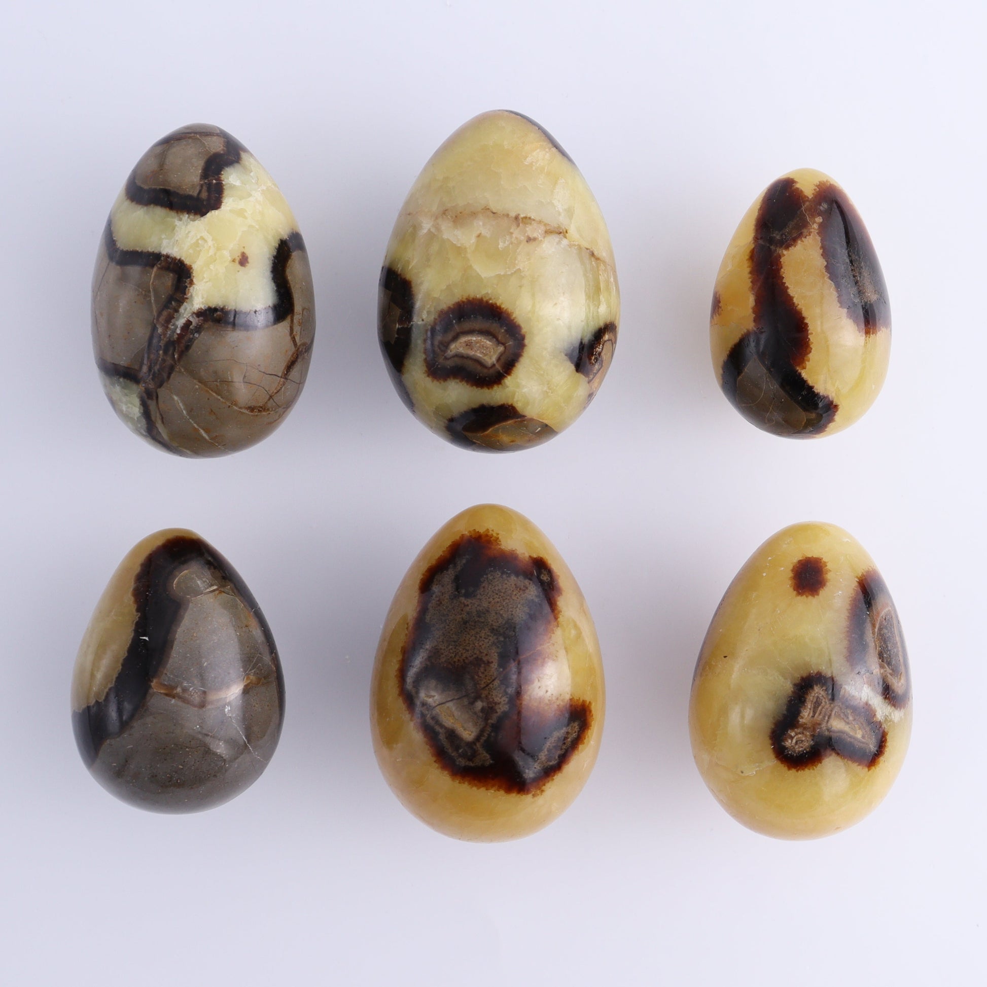 Septarian Eggs Set of 6 - Expert Wholesale and Supplier of Wholesale Crystals & Bulk Gemstones, ["Eggs","Madagascar","Septarian"]