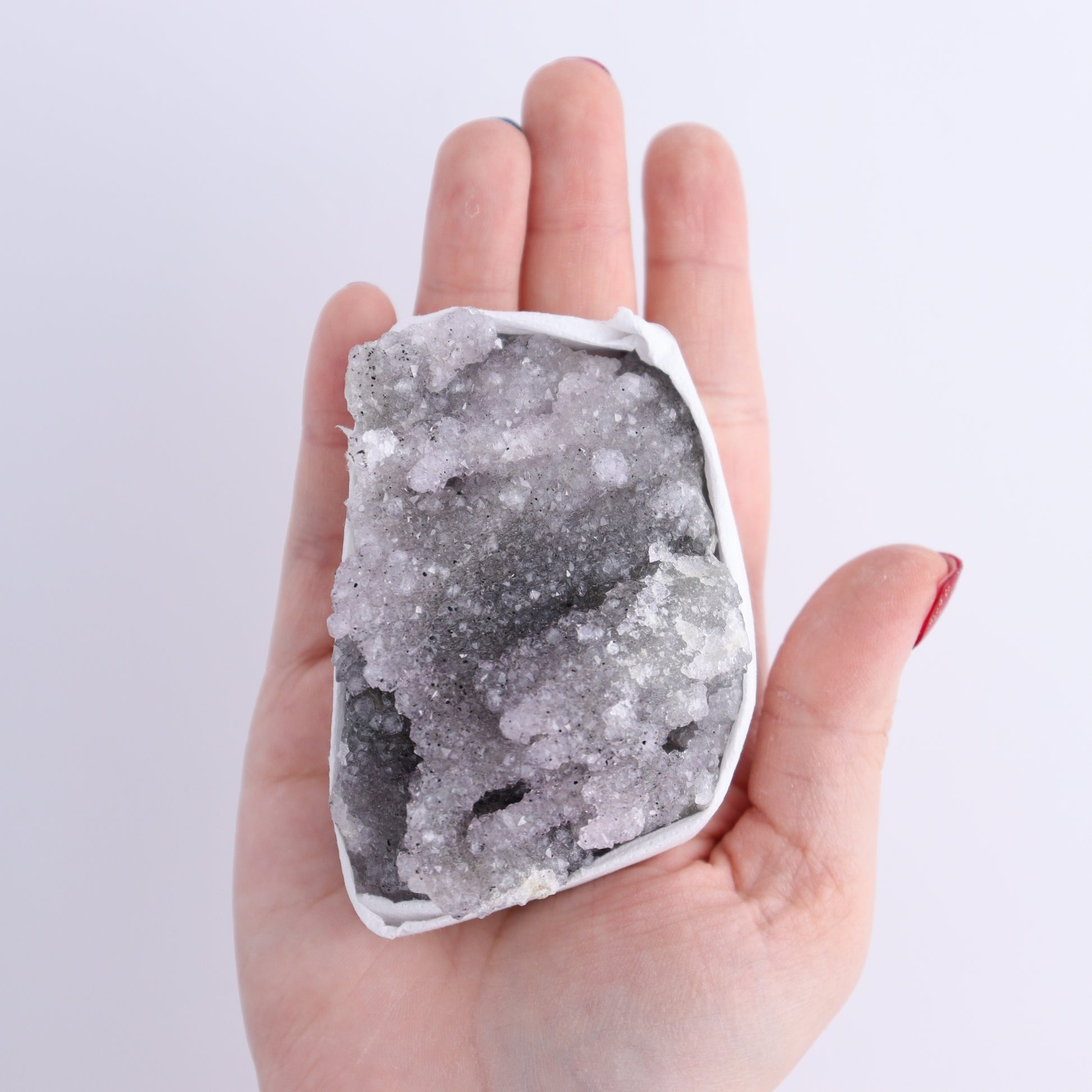 Uruguay Amethyst Clusters with Formations Flat of 13 - Expert Wholesale and Supplier of Wholesale Crystals & Bulk Gemstones, ["Amethyst","Clusters","Formations","Uruguay"]
