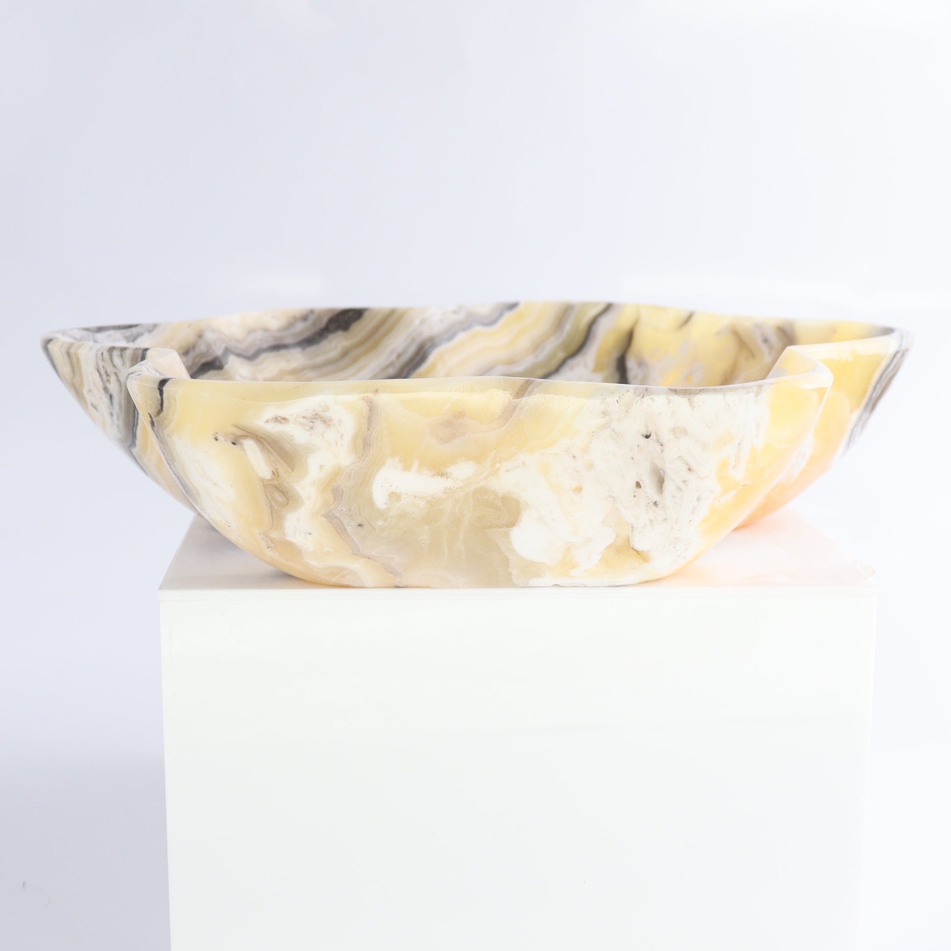 Zebra Onyx Bowl - Expert Wholesale and Supplier of Wholesale Crystals & Bulk Gemstones, ["Bowls","Mexico","onyx"]