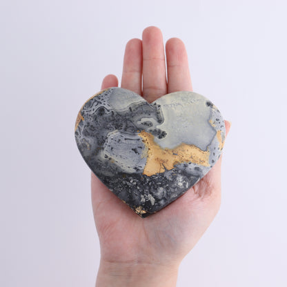 Maligano Jasper Mixed Carvings Set of 7 - Expert Wholesale and Supplier of Wholesale Crystals & Bulk Gemstones, ["Freeform","Freeforms","Hearts","Indonesia","Maligno Jasper","Towers"]