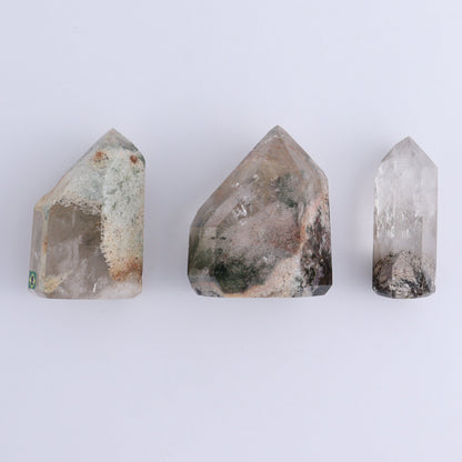Garden Quartz Towers Set of 20 - Expert Wholesale and Supplier of Wholesale Crystals & Bulk Gemstones, ["Garden Quartz","Quartz","Towers"]