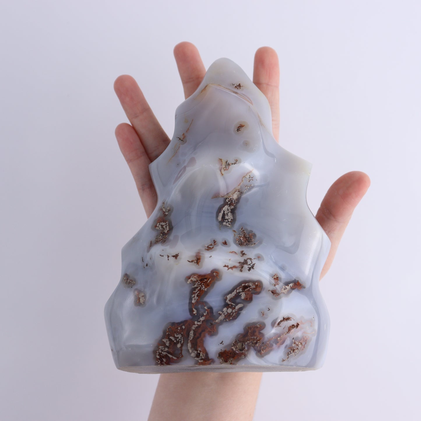 Agate Flames Set of 2 - Expert Wholesale and Supplier of Wholesale Crystals & Bulk Gemstones, ["Agate","close_30","flames","Madagascar"]