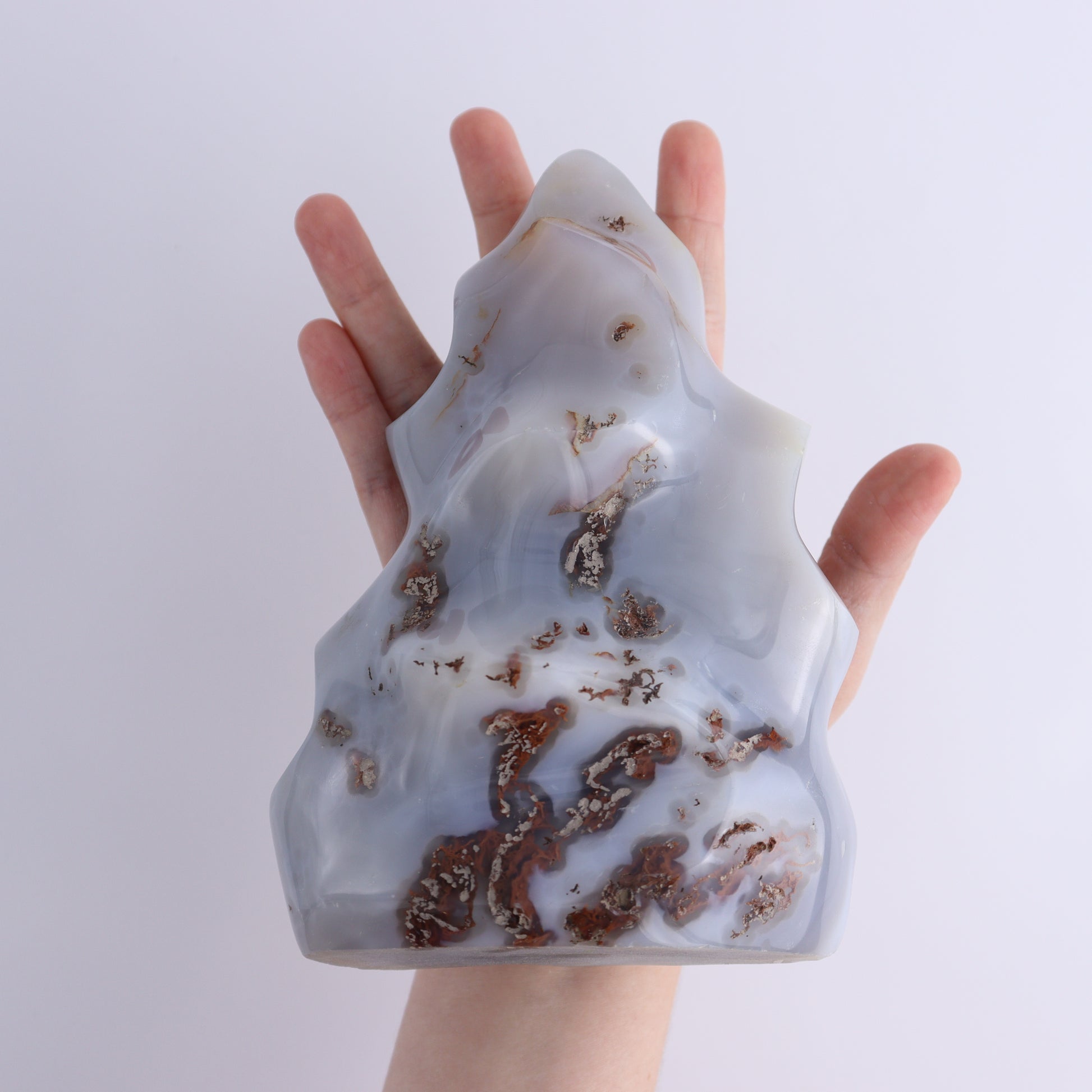 Agate Flames Set of 2 - Expert Wholesale and Supplier of Wholesale Crystals & Bulk Gemstones, ["Agate","close_30","flames","Madagascar"]