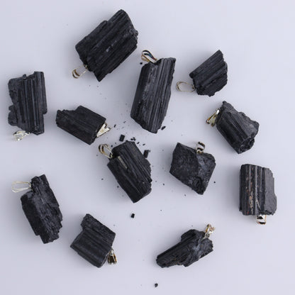 Black Tourmaline Pendant - Expert Wholesale and Supplier of Wholesale Crystals & Bulk Gemstones, ["Black Tourmaline","Brazil","Pendant","Tourmaline"]