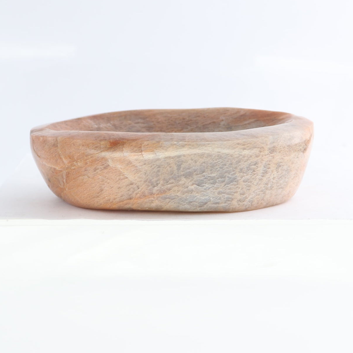 Peach Moonstone Bowl Set of 4 - Expert Wholesale and Supplier of Wholesale Crystals & Bulk Gemstones, ["bowl","Bowls","Peach Moonstone"]