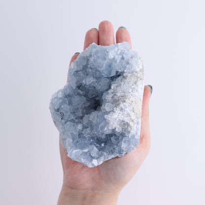 Celestite Clusters Set of 6 - Expert Wholesale and Supplier of Wholesale Crystals & Bulk Gemstones, ["Celestite","Freeform","Madagascar"]