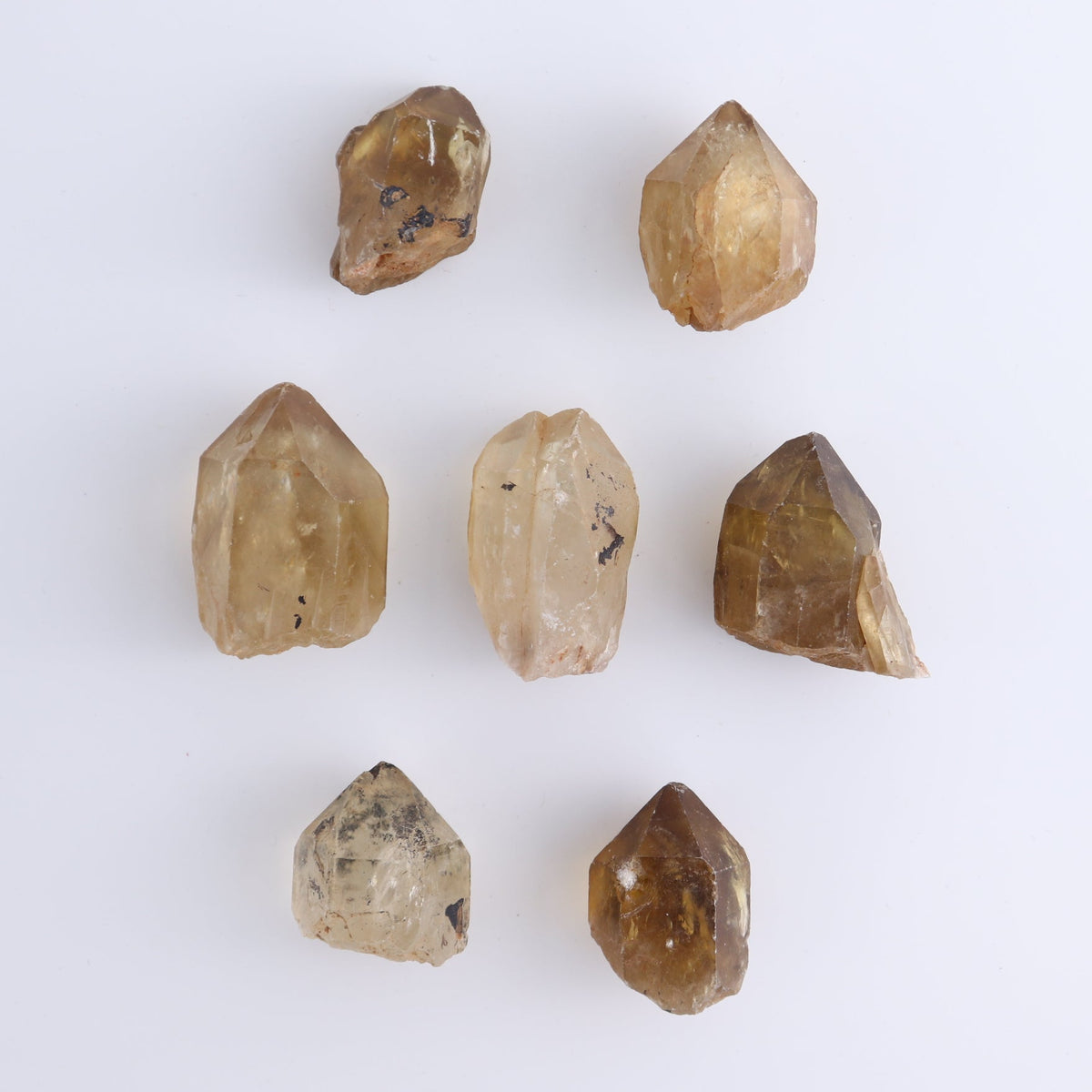 Citrine Roughs Set of 7