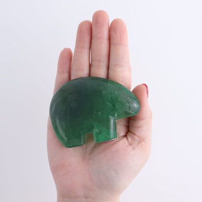 Fluorite Bears set of 6