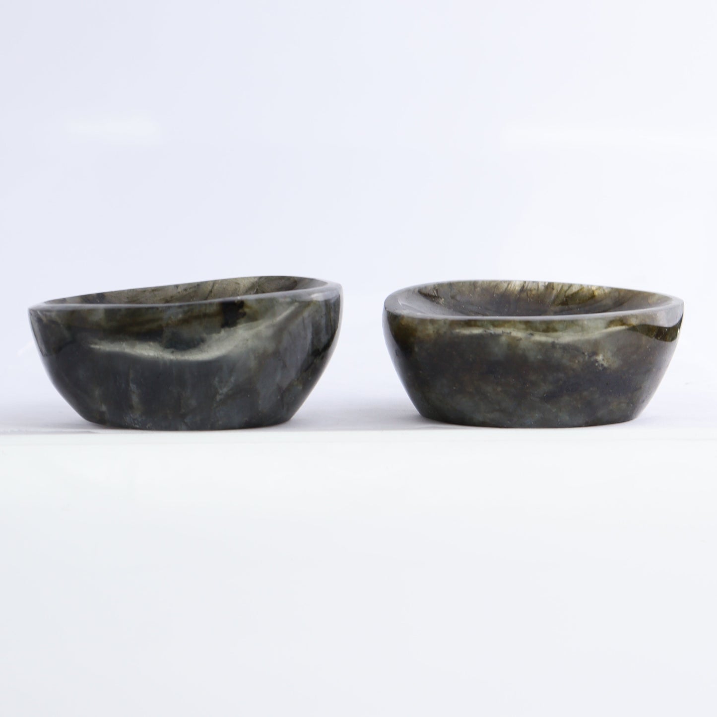 Labradorite Bowls Set of 10 - Expert Wholesale and Supplier of Wholesale Crystals & Bulk Gemstones, ["Bowls","Labradorite","Madagascar"]