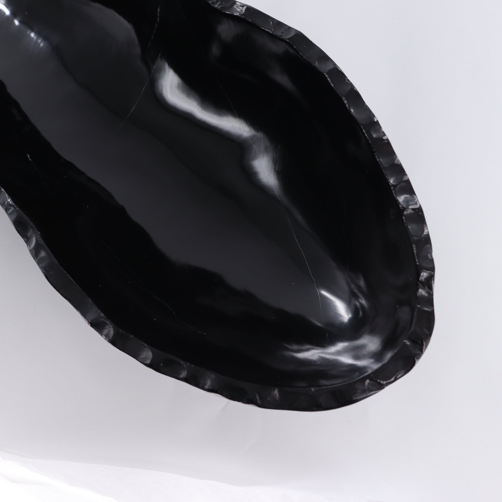 Black Marble Canoe Bowl - Expert Wholesale and Supplier of Wholesale Crystals & Bulk Gemstones, ["Black Marble","Bowls","canoe","Marble","Mexico"]