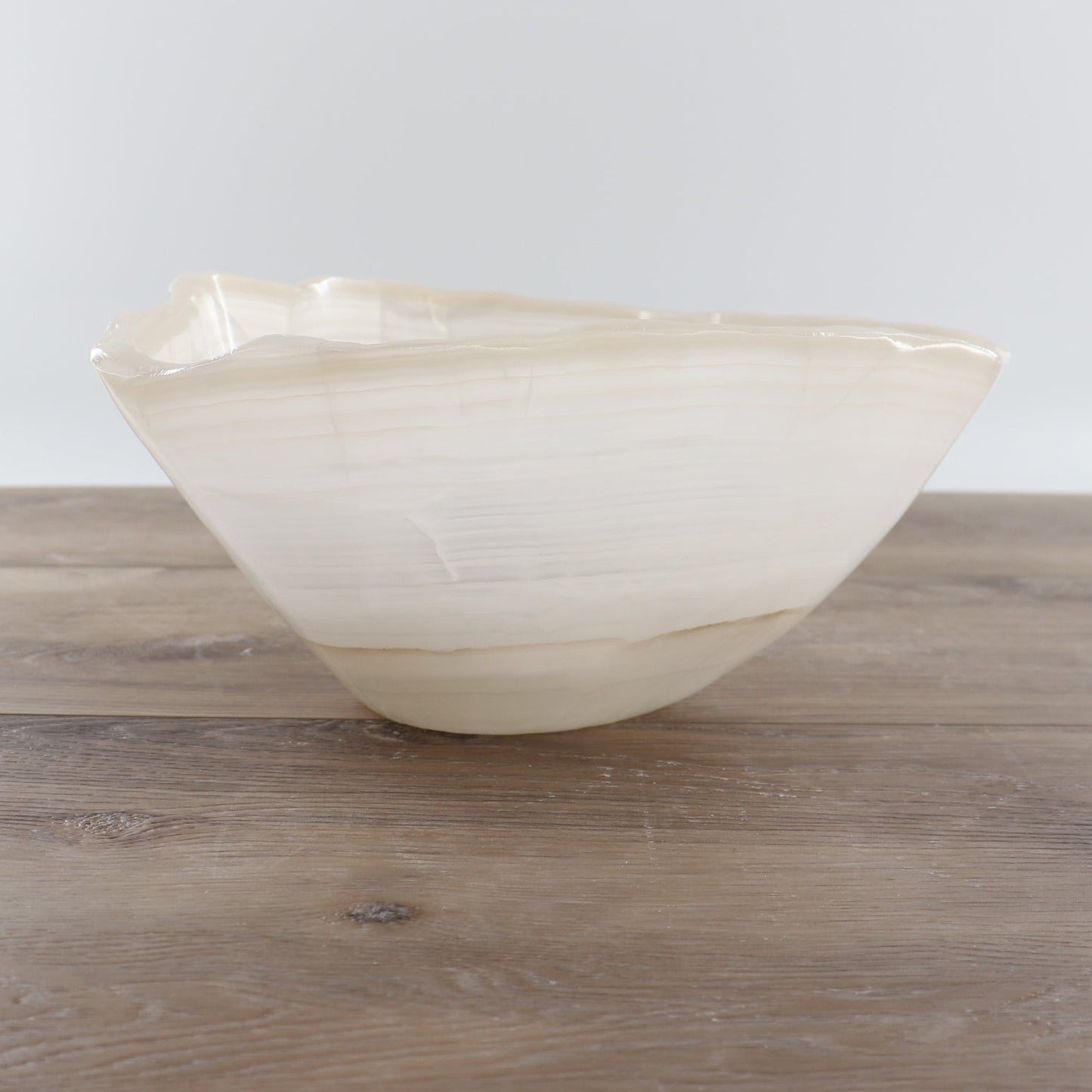 Mexican Onyx/Calcite Bowl 12"