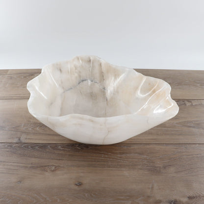 Mexican Onyx/Calcite Bowl 15"