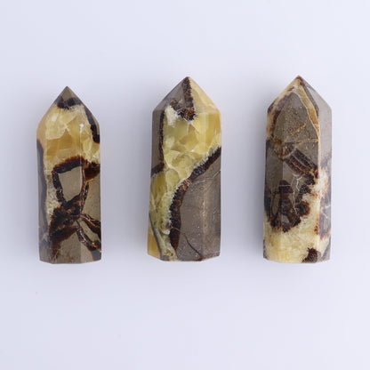 Septarian Towers Set of 9 - Expert Wholesale and Supplier of Wholesale Crystals & Bulk Gemstones, ["Madagascar","Septarian","Towers"]