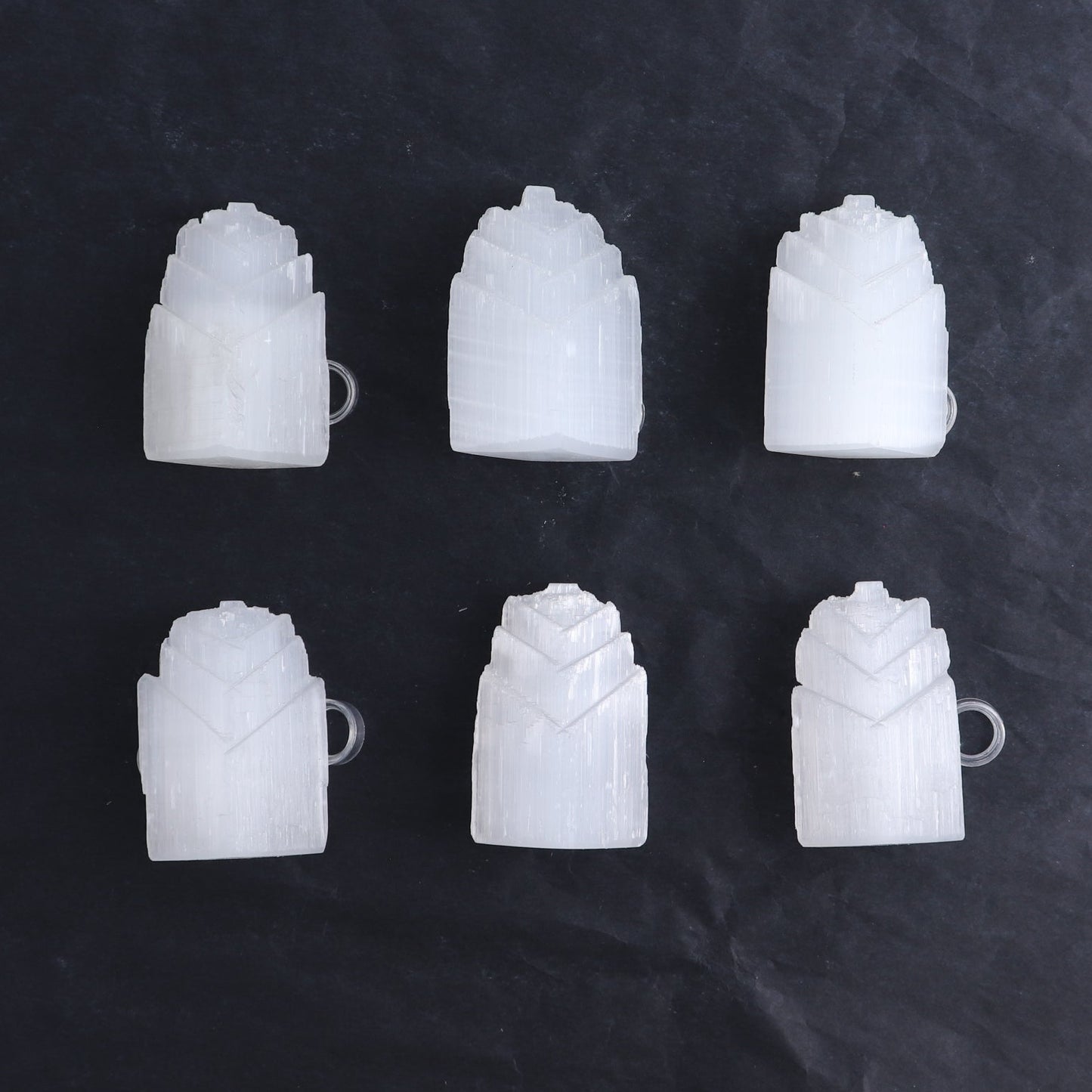 One Selenite (Satin Spar) Fish Tail 6 cm