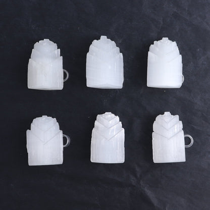 One Selenite (Satin Spar) Fish Tail 6 cm