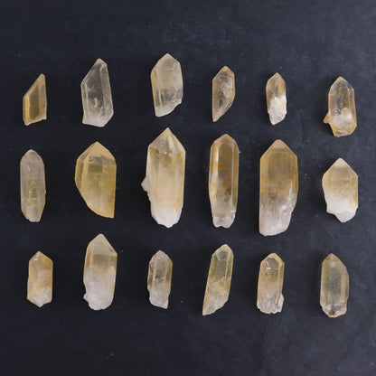 Yellow Lemurian Quartz Roughs 1 kg Set