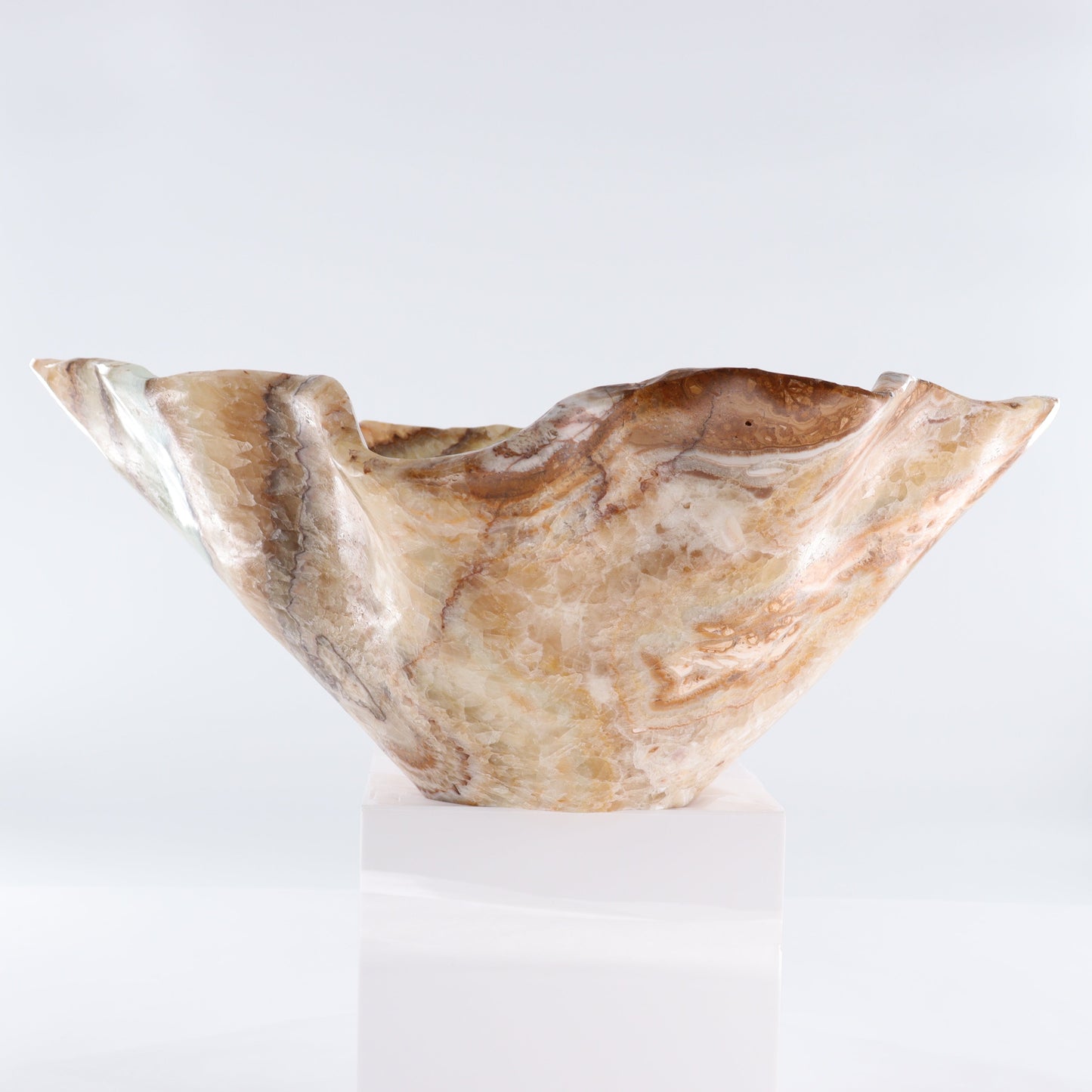 Mexican Onyx/Calcite Bowl - Expert Wholesale and Supplier of Wholesale Crystals & Bulk Gemstones, ["Bowls","Calcite","Mexico","onyx"]