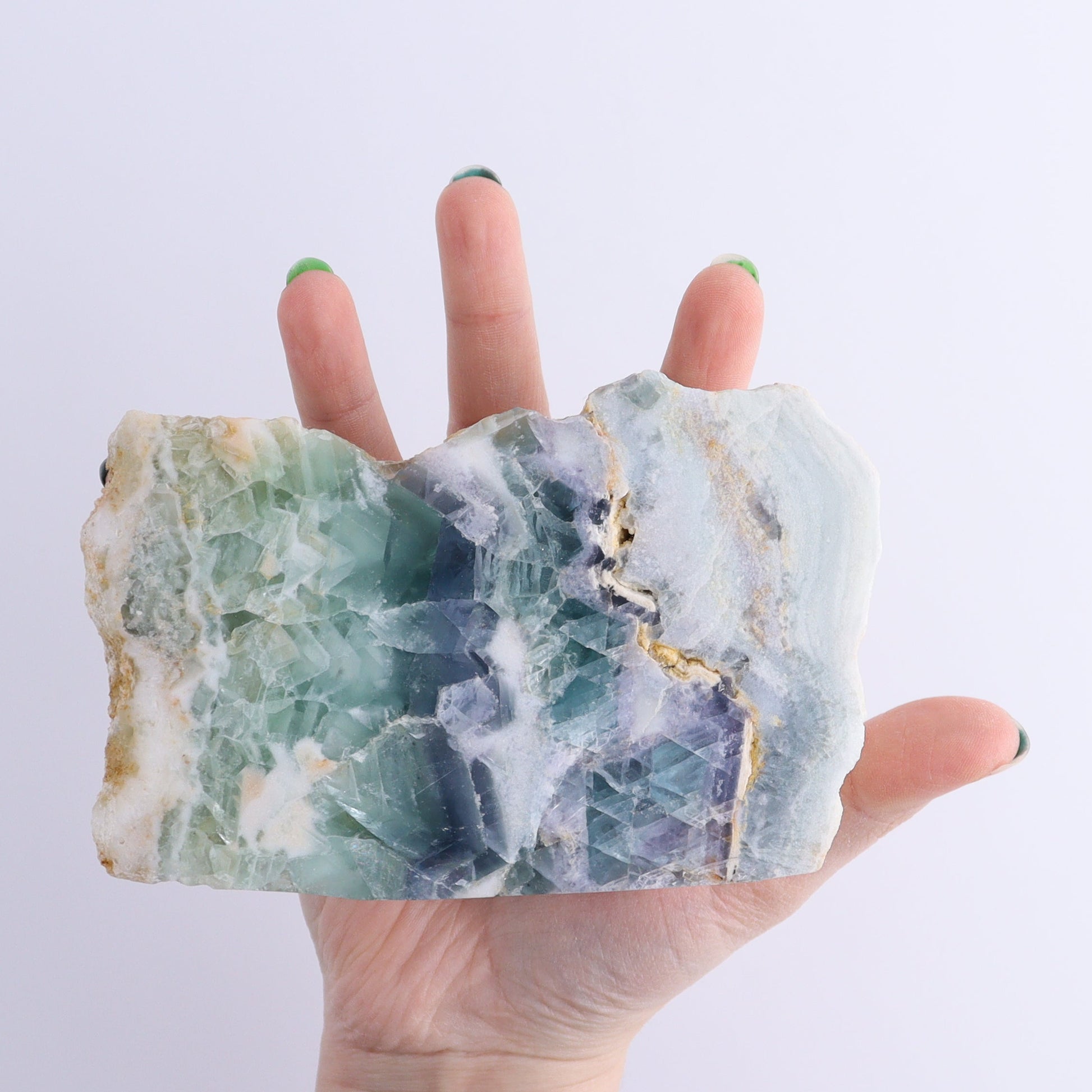 Fluorite Face Polished Set of 6 - Expert Wholesale and Supplier of Wholesale Crystals & Bulk Gemstones, ["Face Polished","Fluorite","Mexico"]