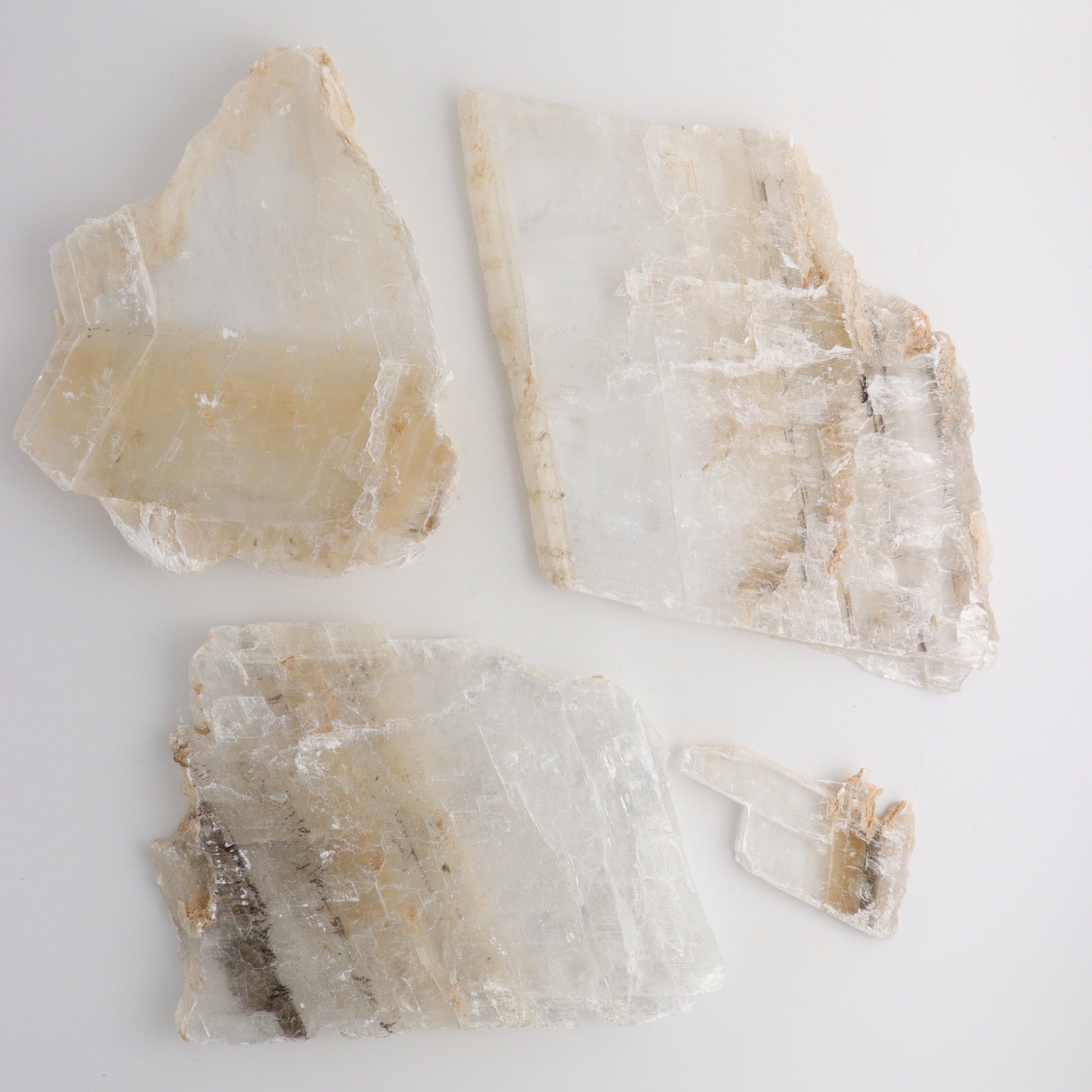 Selenite Slices and Slabs - Expert Supplier of Wholesale Crystals & Bulk Gemstones