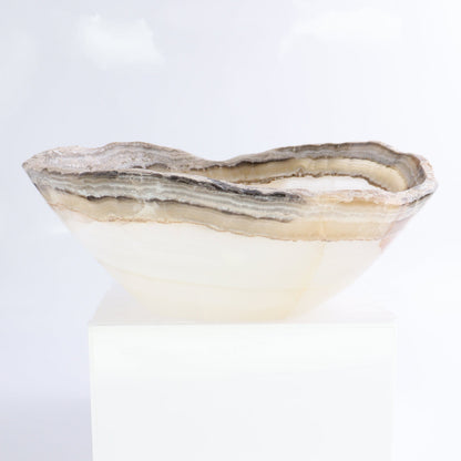 Mexican Onyx/Calcite Bowl - Expert Wholesale and Supplier of Wholesale Crystals & Bulk Gemstones, ["Bowls","Calcite","Mexico","onyx"]