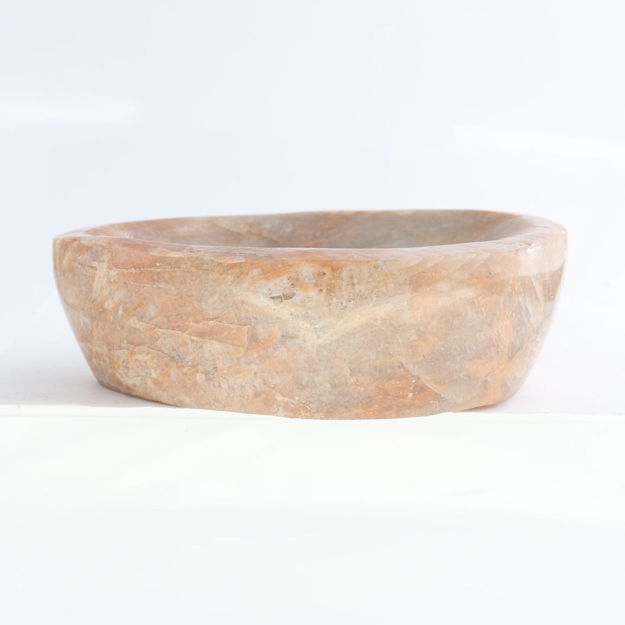 Peach Moonstone Bowl Set of 4 - Expert Wholesale and Supplier of Wholesale Crystals & Bulk Gemstones, ["bowl","Bowls","Peach Moonstone"]