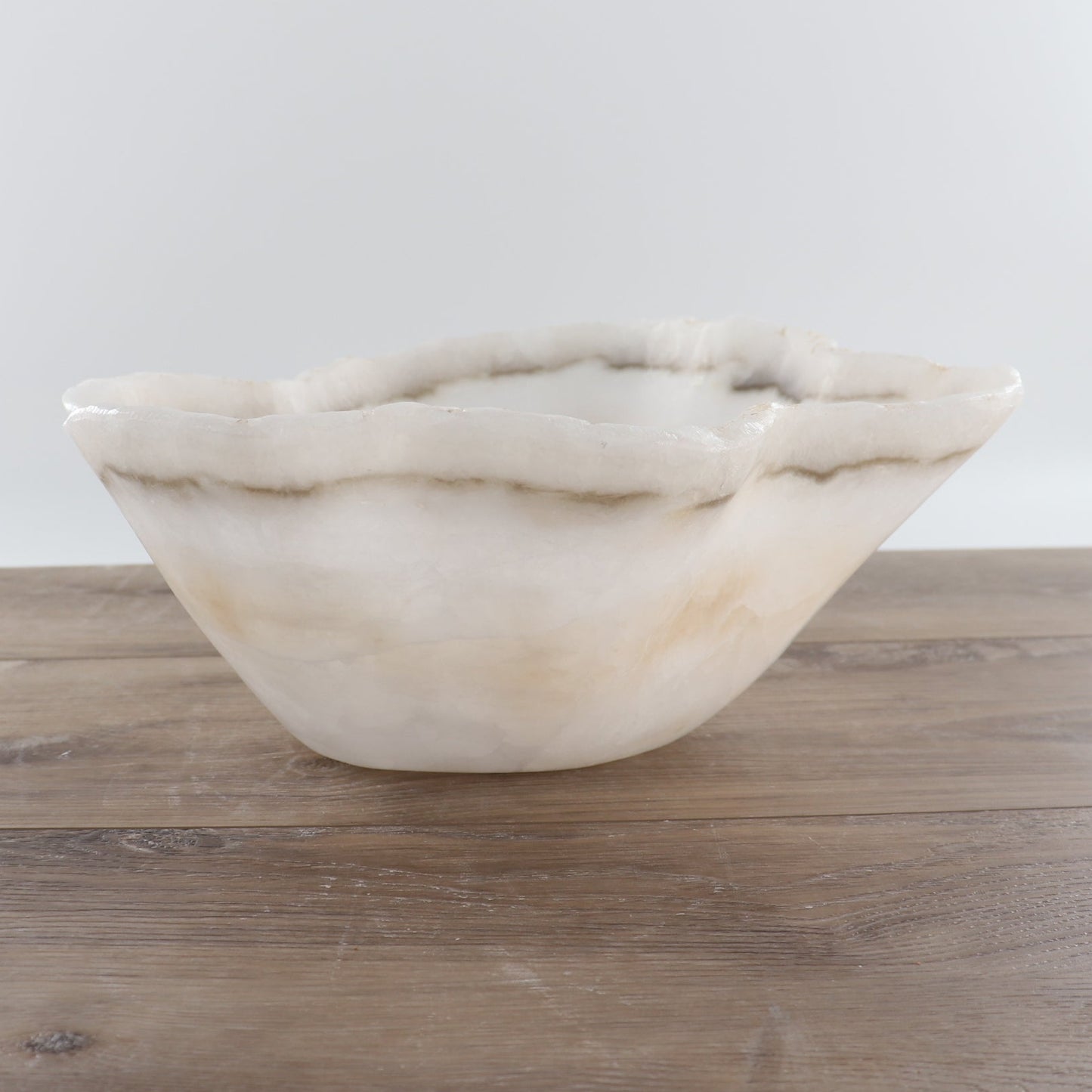 Mexican Onyx/Calcite Bowl 15"