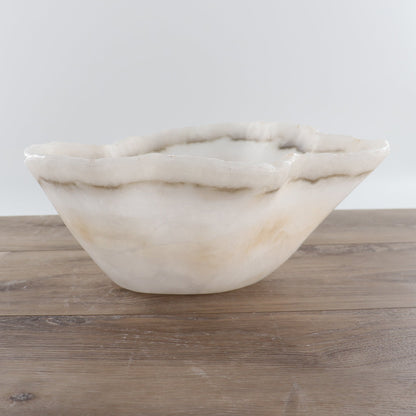 Mexican Onyx/Calcite Bowl 15"